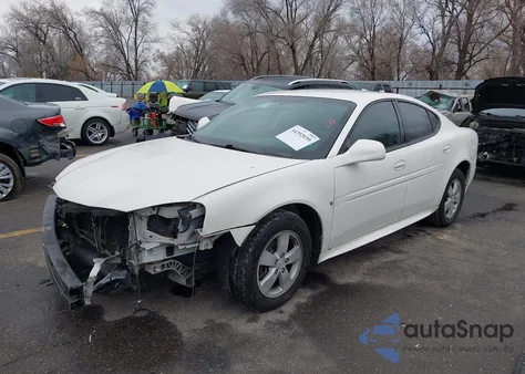 2007 Pontiac Grand Prix z USA, uszkodzony, nr VIN 2G2WP552871101707
